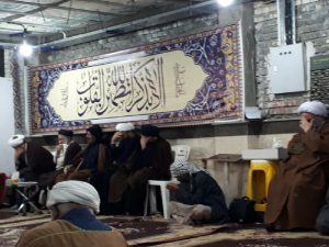 گزارش تصویری/حضور امام جمعه کارون در مراسم درگذشت سیدقاسم موسوی