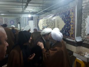گزارش تصویری/حضور امام جمعه کارون در مراسم درگذشت سیدقاسم موسوی