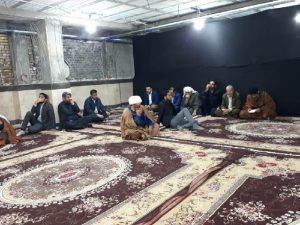 گزارش تصویری/حضور امام جمعه کارون در مراسم درگذشت سیدقاسم موسوی