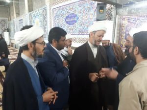 گزارش تصویری/حضور امام جمعه کارون در مراسم درگذشت سیدقاسم موسوی