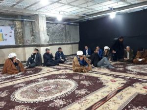 گزارش تصویری/حضور امام جمعه کارون در مراسم درگذشت سیدقاسم موسوی