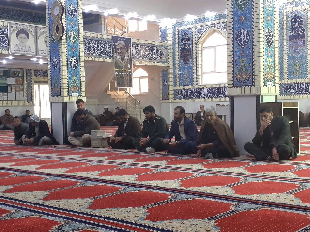 گزارش تصویر/مراسم گرامیداشت درگذشته حیاتی،رزمنده 8سال دفاع مقدس