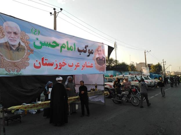 گزارش تصویری/حضور امام جمعه کارون در ایستگاه صلواتی شهیدسردار سلیمانی
