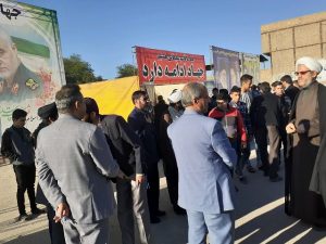 اعلام آمادگی گروه های جهادی و شهادت طلبی مردم شهرستان کارون جهت طردکامل آمریکا از منطقه