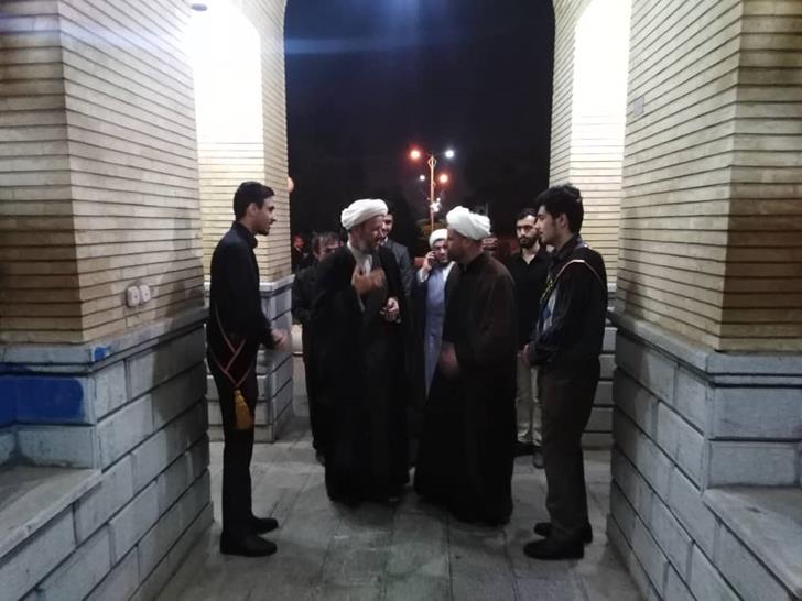 مراسم عزاداری سردارسلیمانی دربین دانشجویان دانشکده نفت کارون