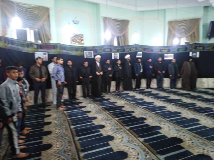 مراسم عزاداری سردارسلیمانی دربین دانشجویان دانشکده نفت کارون
