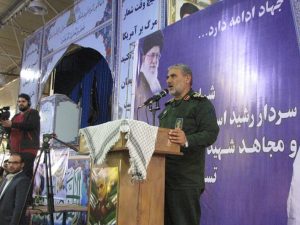 مراسم بزرگداشت سردار سپهبد سلیمانی در کارون