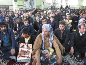 مراسم بزرگداشت سردار سپهبد سلیمانی در کارون