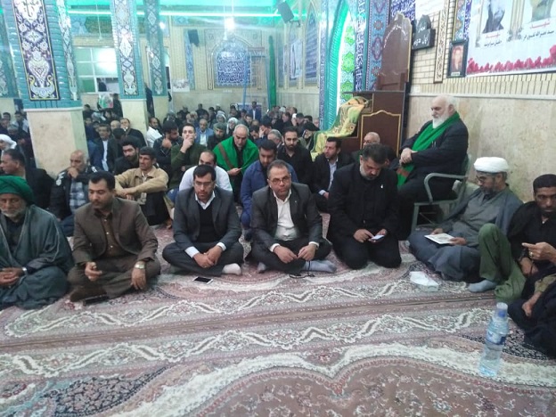 مراسم گرامیداشت شهادت سردار بزرگ و پر افتخار اسلام حاج قاسم سلیمانی در روستای ابودبس