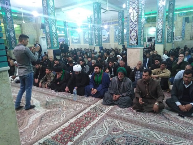 مراسم گرامیداشت شهادت سردار بزرگ و پر افتخار اسلام حاج قاسم سلیمانی در روستای ابودبس