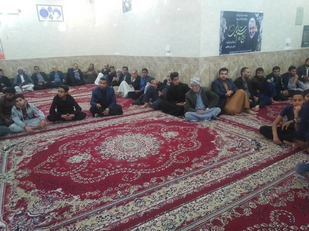 مراسم بزرگداشت شهادت سردار سلیمانی در کوت سید صالح
