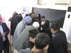 گزارش تصویری/ میز خدمت اداره بهزیستی در نمازجمعه این هفته