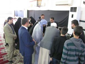 گزارش تصویری/ میز خدمت اداره بهزیستی در نمازجمعه این هفته