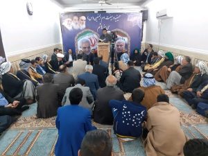 گزارش تصویری/مراسم بزرگداشت ایام فاطمیه و شهدای مقاومت