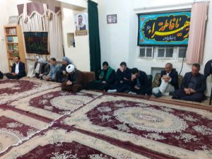 مراسم شهادت حضرت فاطمه زهرا (س) در محل دفتر امام جمعه کارون برگزار شد.