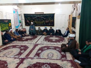 مراسم شهادت حضرت فاطمه زهرا (س) در محل دفتر امام جمعه کارون برگزار شد.