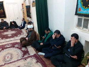 مراسم شهادت حضرت فاطمه زهرا (س) در محل دفتر امام جمعه کارون برگزار شد.