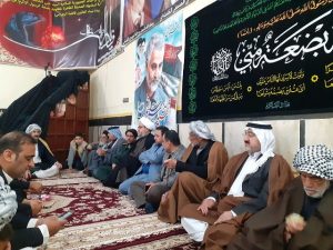 مراسم سوگواری شهادت حضرت فاطمه زهرا(س) در مسجد امام علی(ع)قلعه چنعان