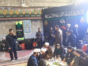 مراسم سوگواری شهادت حضرت فاطمه زهرا(س) در مسجد امام علی(ع)قلعه چنعان