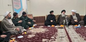 دیدار آیت الله سید یاسین موسوی امام جمعه بغداد با امام جمعه کارون