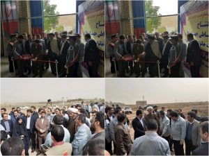 گزارش تصویری/گلنگ زنی و افتتاح پروژه های عمرانی بمناسبت دهه فجر