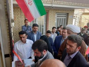 افتتاح و کلنگ زنی ۱۱ پروژه درشهرستان کارون