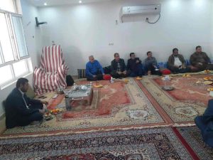 گزارش تصویری/جلسه امام جمعه کارون با اعضای ستاد