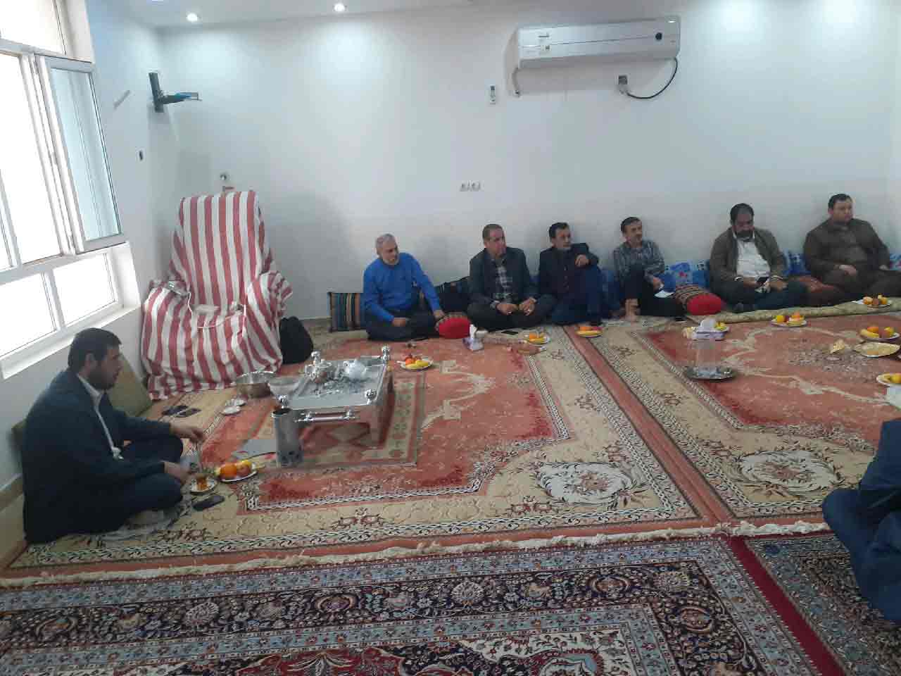 گزارش تصویری/جلسه امام جمعه کارون با اعضای ستاد