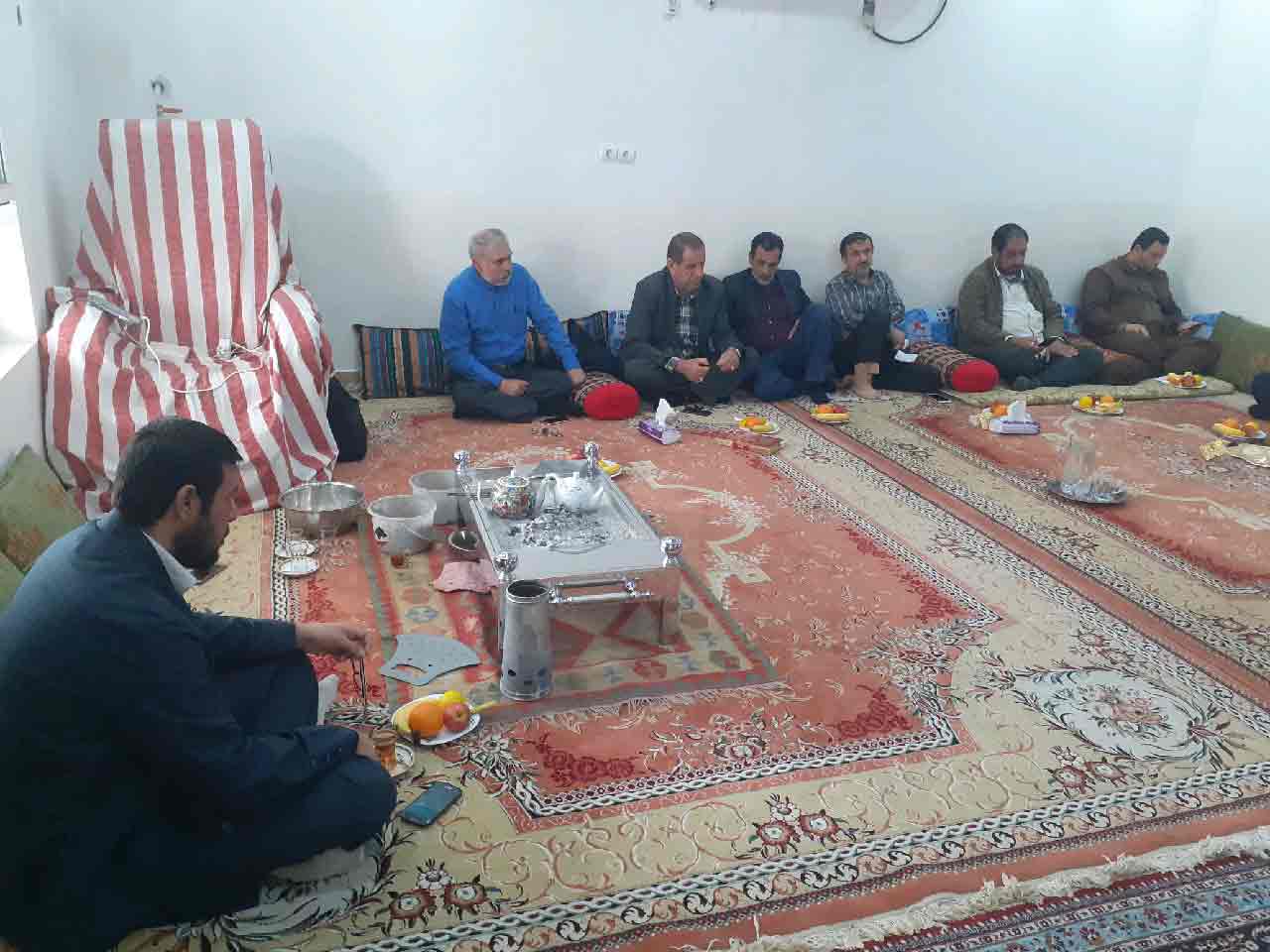 گزارش تصویری/جلسه امام جمعه کارون با اعضای ستاد