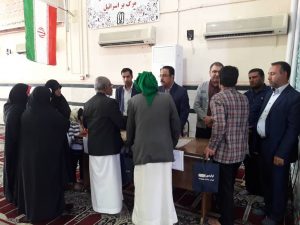 گزارش تصویری/میز خدمت این هفته نمازجمعه کارون بیمارستان سینا
