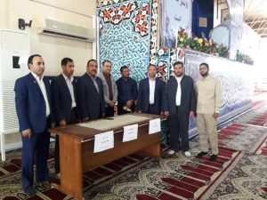 گزارش تصویری/میز خدمت این هفته نمازجمعه کارون بیمارستان سینا