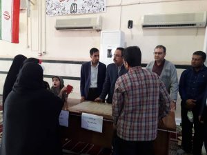 گزارش تصویری/میز خدمت این هفته نمازجمعه کارون بیمارستان سینا