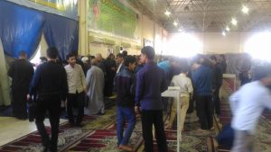 گزارش تصویری/حضور امام جمعه کارون در پای صندوق‌ رای