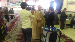 گزارش تصویری/حضور امام جمعه کارون در پای صندوق‌ رای