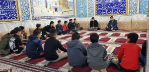 گزارش تصویری/جلسه مسئول ستاد با گروه سرود الزهرائیون