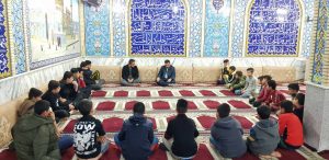 گزارش تصویری/جلسه مسئول ستاد با گروه سرود الزهرائیون