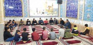 گزارش تصویری/جلسه مسئول ستاد با گروه سرود الزهرائیون