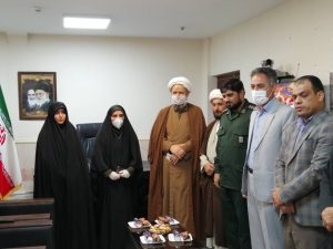دیدار امام جمعه و فرماندار کارون با پاسداران ناحیه ابوالفضل(ع) به مناسبت روز پاسدار