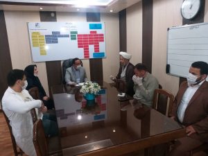 گزارش تصویری/دیدار امام جمعه کارون با مدافعان سلامت بیمارستان سینا