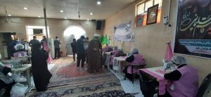 بازدید امام جمعه کارون از کارگاه تولید ماسک