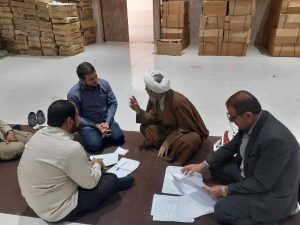 توزیع 300قلم لوازم خانگی ضروری بین نیازمندان باحضور امام جمعه کارون