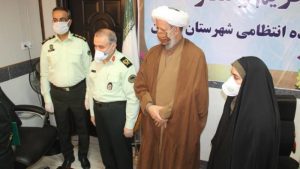مراسم تودیع و معارفه فرمانده نیروی انتظامی شهرستان کارون