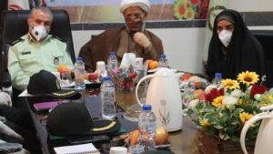 مراسم تودیع و معارفه فرمانده نیروی انتظامی شهرستان کارون