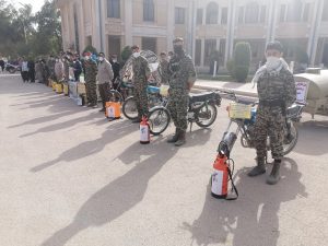 رزمایش سراسری دفاع بیولوژیک در شهرستان کارون برگزار شد