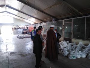 توزیع بیش از 400 بسته کمک غذایی و بهداشتی بین نیازمندان وایتام