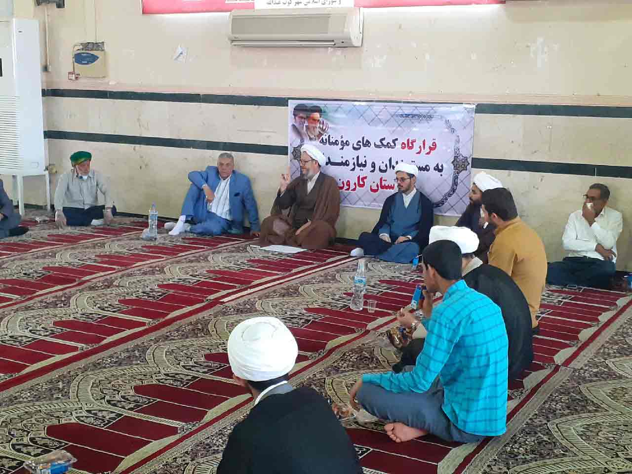 تشکیل قرارگاه کمک های مؤمنانه به مستمندان و نیازمندان در شهرستان کارون