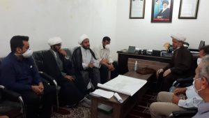 جلسه با اداره آب و فاضلاب شهرستان کارون