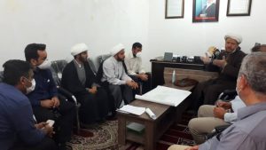 جلسه با اداره آب و فاضلاب شهرستان کارون