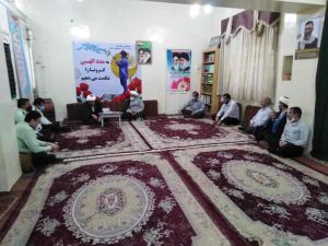 دیدار فرمانده و جانشین فرماندهی نیروی انتظامی شهرستان با امام جمعه کارون
