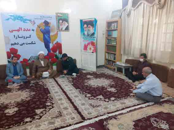 دیدار فرمانده سپاه،معاون فرماندار و پرسنل فرمانداری با امام جمعه کارون